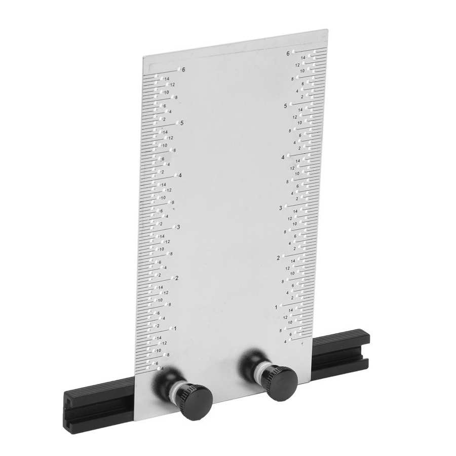 Woodworking Scribe Stainless Steel Multifunctional with Base DIY Line Scribing Tool for easy scribing on a