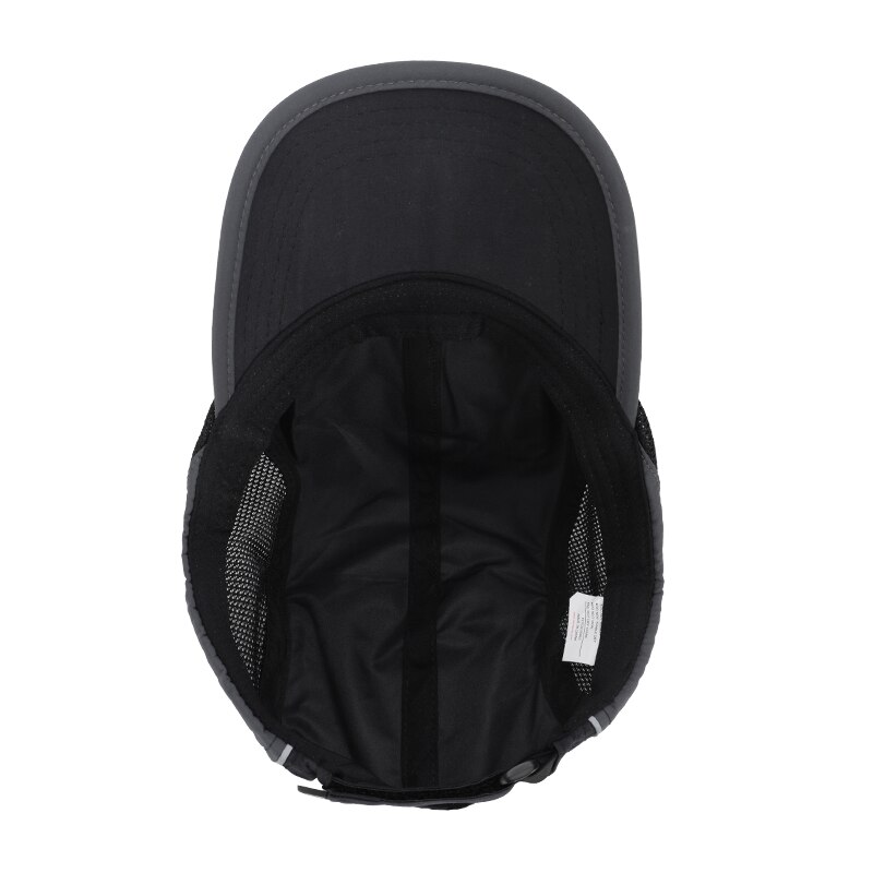 MIER Mesh Running Hat Race Outdoor Sports Baseball Cap Quick Dry Lightweight, Dark Gray