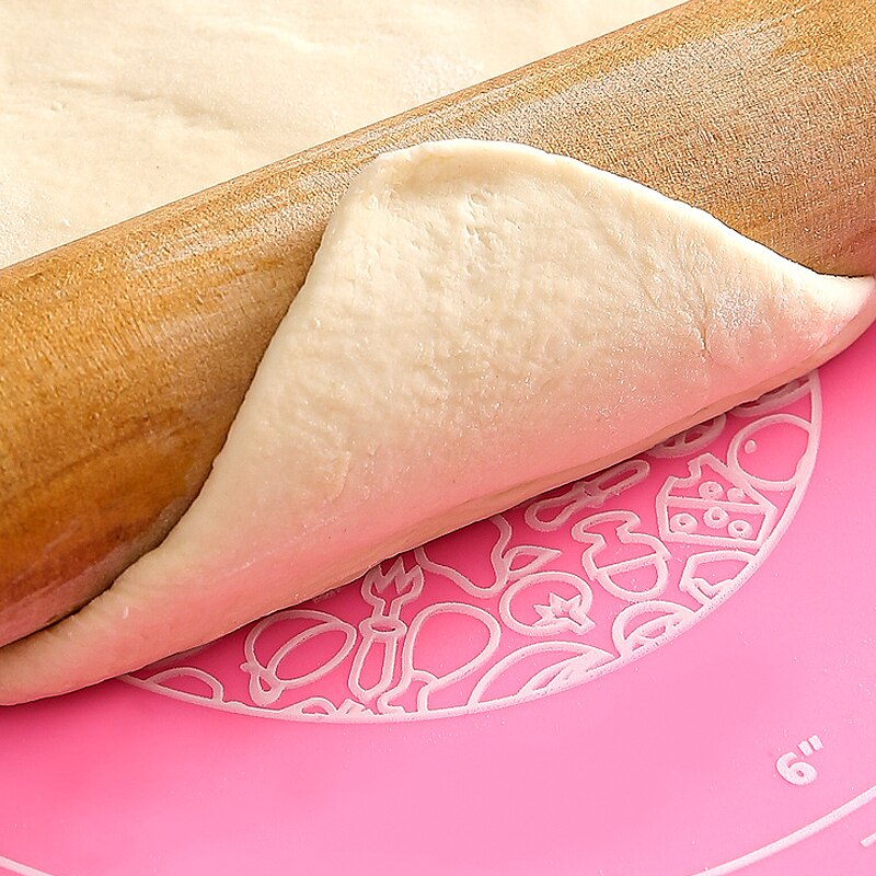 Cake Mat 1 pc Super Big 50*40cm Non-stick Knead Dough lace Rolling Silicone Baking Mat Cutting Fondant Pastry Sheet Pastry