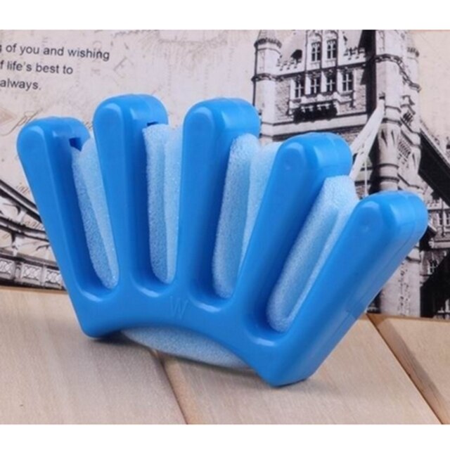 1pc Diy Styling Tools Wonder Sponge Hair Braider Twist Styling Braid Tool Holder Clip For Women Girl Accessories: blue