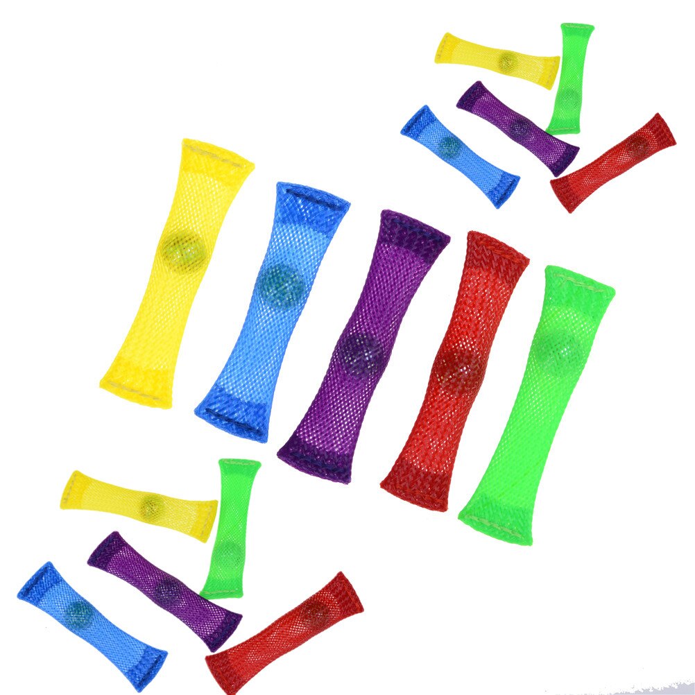 1 stuk helpt stress te verlichten en de focus te vergroten. fidget-speelgoed met gemengde kleuren. sensorische fidgets helpen bij autisme bij kinderen.