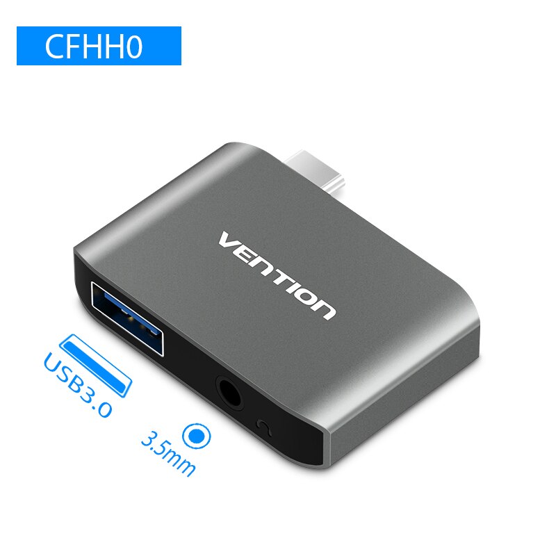 Vention usb c hub type-c  til 4k hdmi  rj45 vga usb 3.0 hub Brygge til macbook pro huawei kamerat 30 usb -c 3.1 splitter havn usb-c hub: 2 i 1 cfh