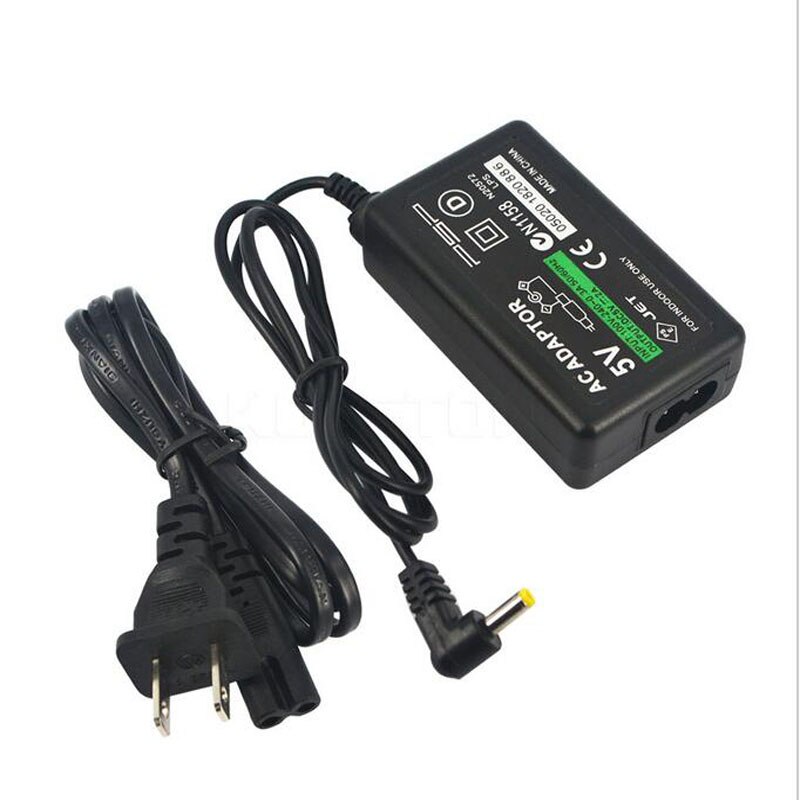 EU/US Plug 5V Thuis Wall Charger Voeding AC Adapter voor Sony PlayStation Portable PSP 1000 2000 3000 Slanke Oplaadkabel