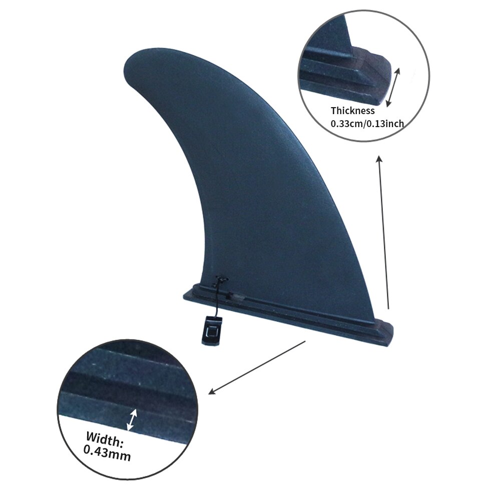 Surfing Tracking Skeg Center Integral Surfboard Accessories Detachable Single Stand Up Paddle Kayak Fin SUP For Canoe Boat