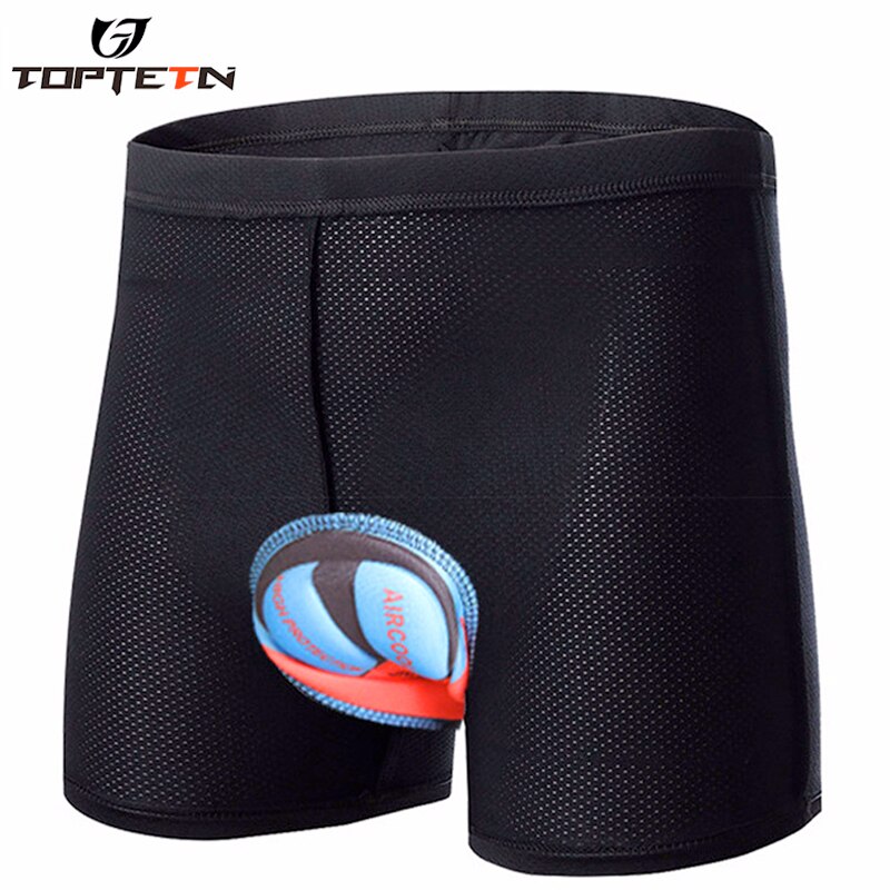 Fietsbroek Met Zachte Pad Unisex Fiets Comfortabel Ondergoed Silicagel Padded Fiets Korte Broek 6 Size Shorts