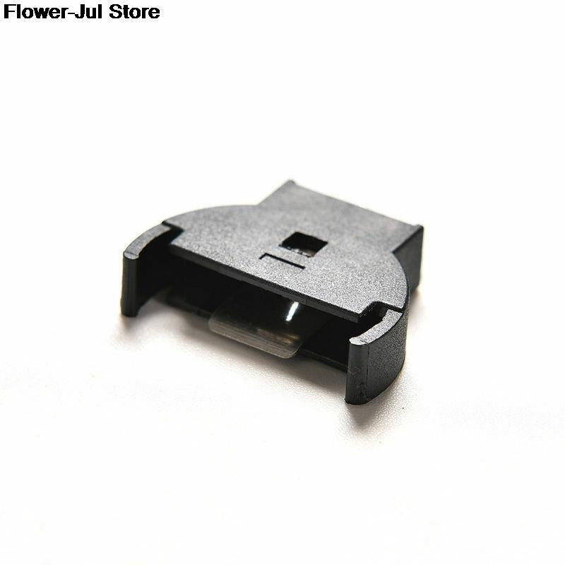 10 stück  cr2032 lithium-knopfzellen-batteriehaltergehäuse mit  cr 2032 batteriehalterbuchsen und 3 pins