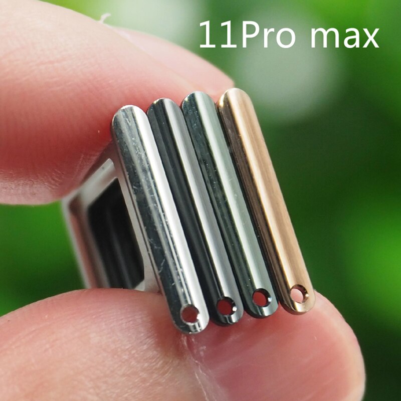 Single/ Dual Voor IPhone11 Pro,11 Pro Max Reader Connector Slot Lade Houder Met Waterdichte Ring Kan Print Imei