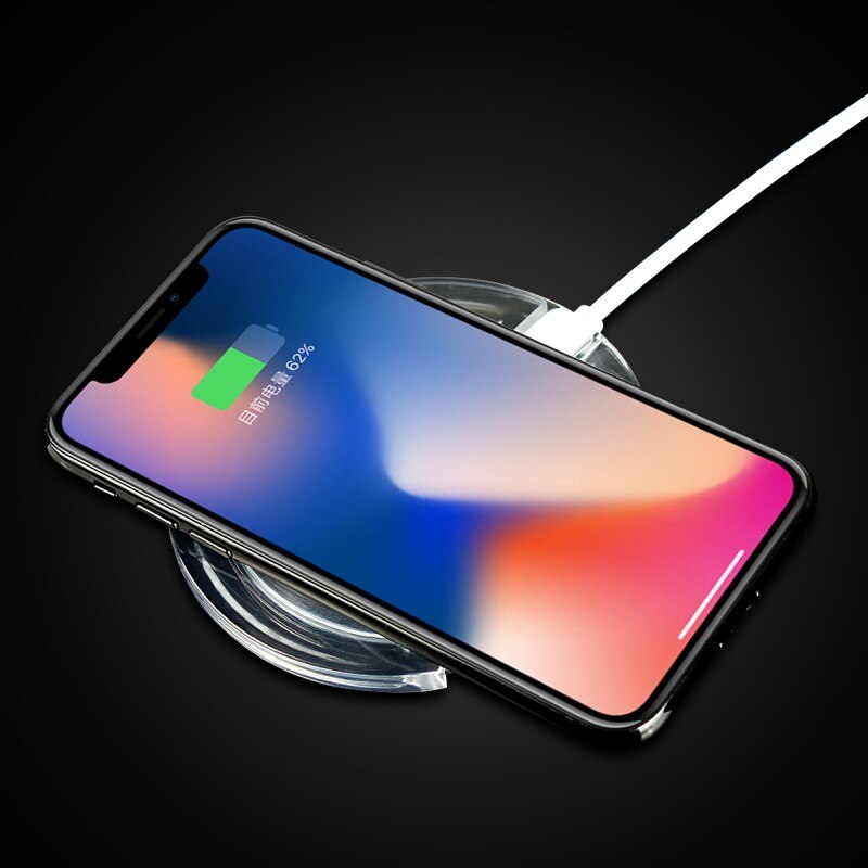 Oplader voor samsung galaxy  s9 plus  s8 s7 s6 edge plus note 8 7 6 5 s9 plus  s8 plus coque oplaadpad telefoonhoesje draadloze opladers