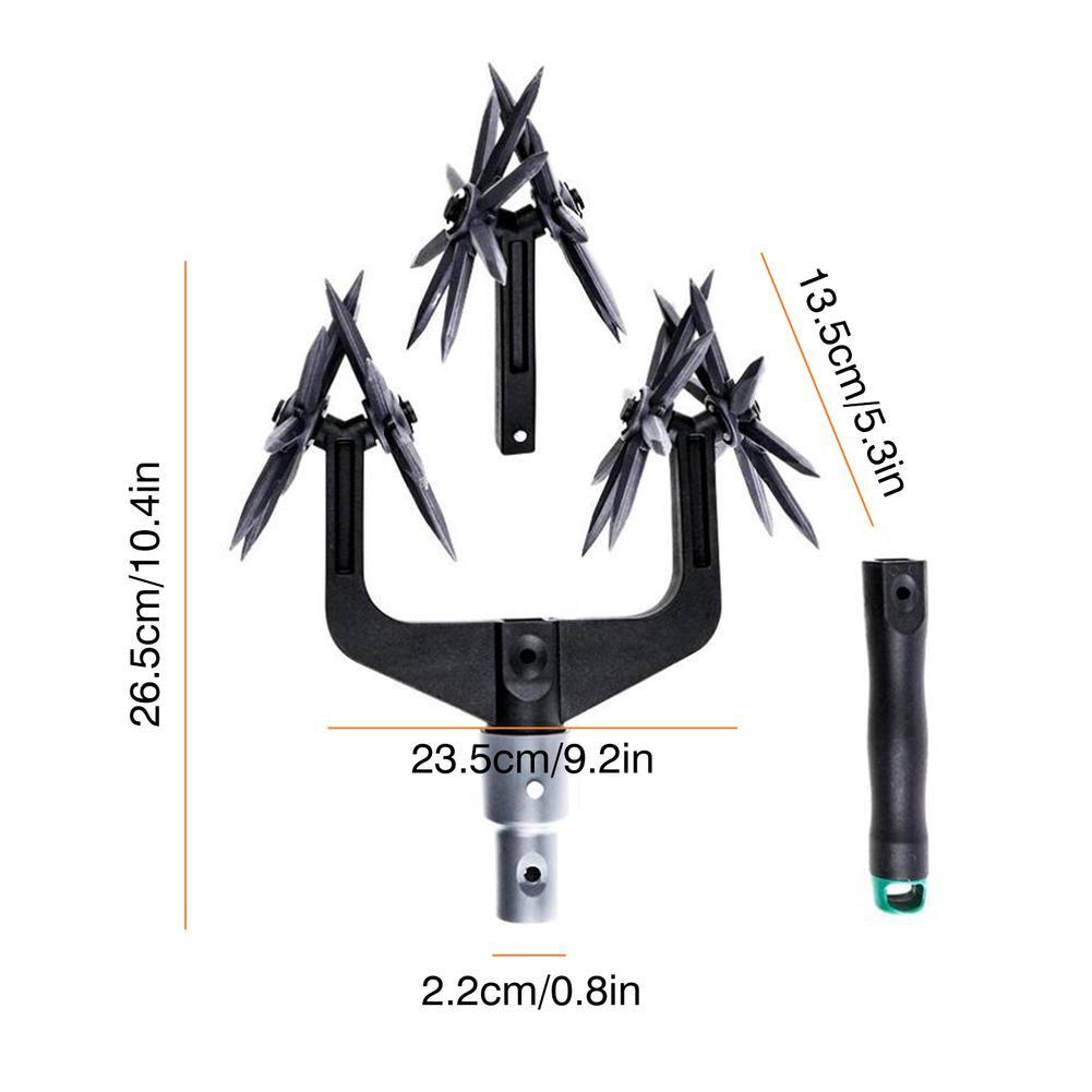Soil Turning Tools Lawn Scarifier Garden Scarifier... Grandado