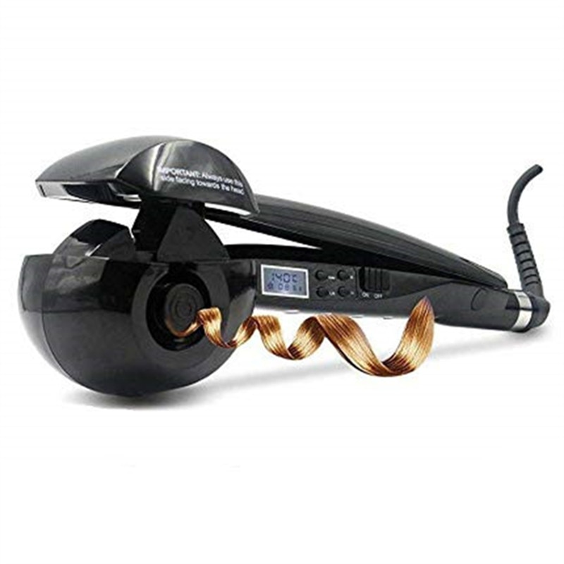 Automatische lcd anti-verbranding krultang haarverwarming krultang stylingtools styler krultang keramische krultangen spiraal wxb