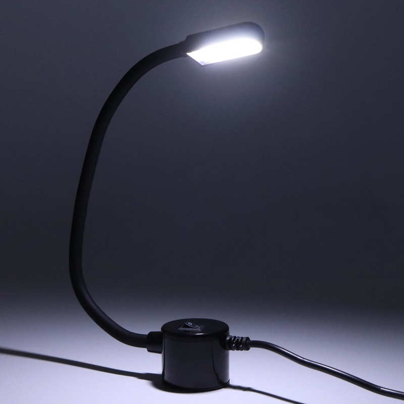 Bombilla para cultivo de flores y plantas de espectro completo COB 3W, 15LED de alto brillo, luz de imán grande, lámpara de escritorio de bajo consumo, EU