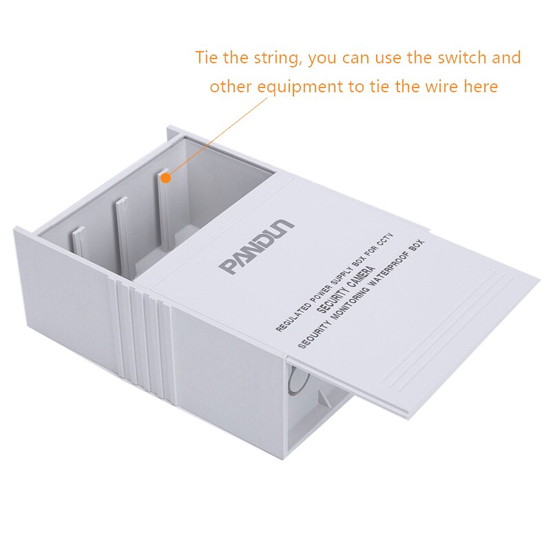 PANDUN gestabiliseerde voeding box voor cctv Camera seourity monitoring waterdichte doos