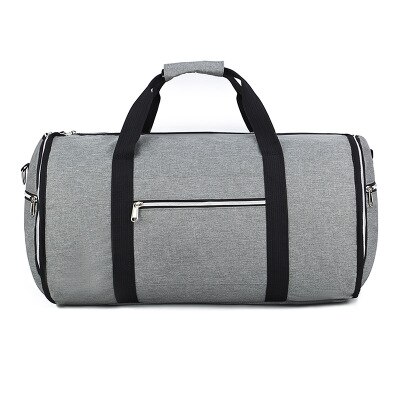 50l multi-função em camadas saco de ginásio para homem mulher sapatos compartimento transportar bolsa de ombro sacos de viagem mochila: light gray