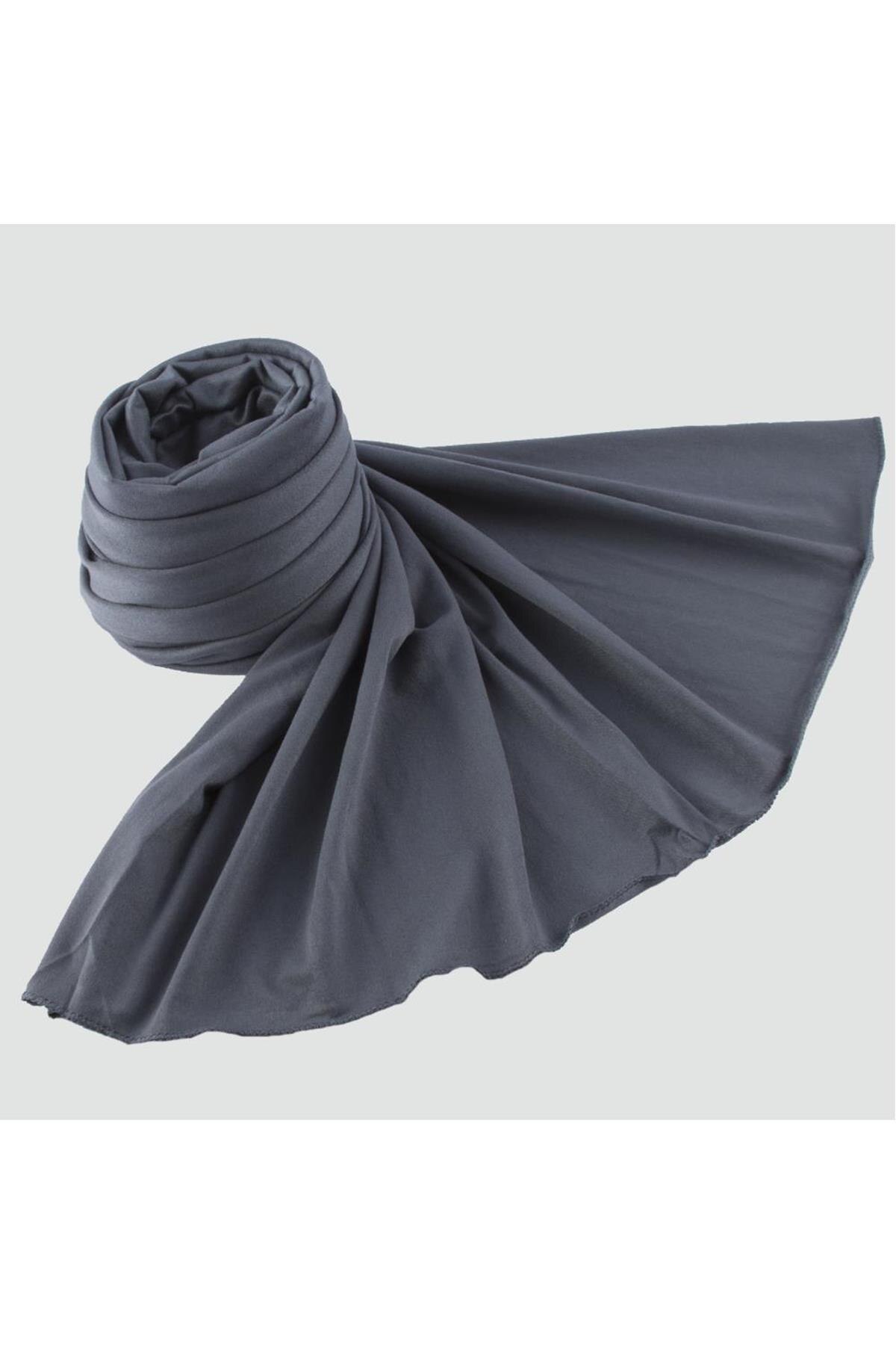 Châle gris beige réversible - Châle-Poncho