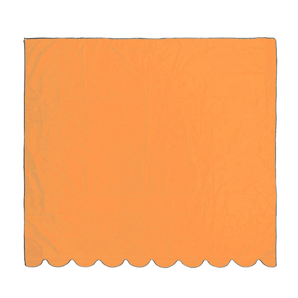 Vattentät dammtät pool uv-skydd uteplats oxford tyg trädgårdsskugga segel stort rektangulärt solskydd markis skärmtak: Orange 2 mx 1.5m