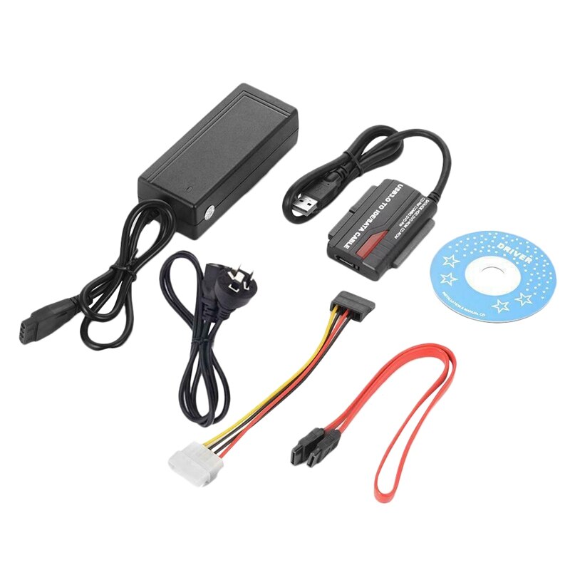 Usb 3,0 Zu Ide Sata 2,5 3,5 Zoll Hdd Festplatte Adapter Konverter Kabel Au Stecker