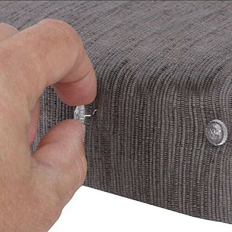 100PCS Clear Heads Twist Pins for Upholstery Slipcovers and Bedskirts Screw Nail Sofa Headliner Repair Loose Drapery Pins Box