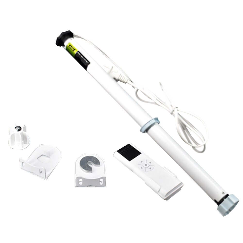 100-240V Window Remote Control Office Accessories Tubular Industrial Electric Visor Easy Install Soft Repair Roller Shade Motor: 1