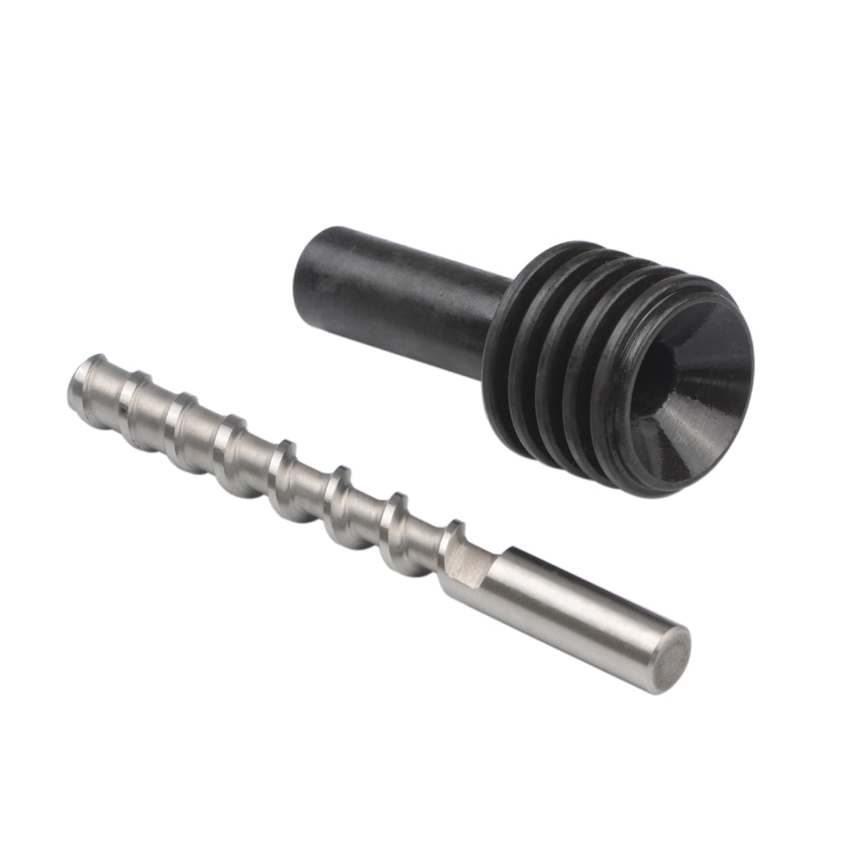 Kügelchen extruder DIY teile fütterung schraube stange und wärme Pause rohr Halfter Kügelchen Extruder für große Format 3D drucker DIY zubehör