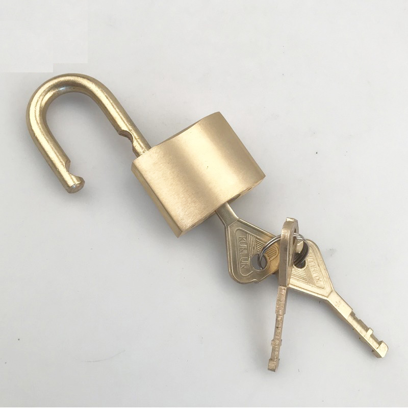 Solid Brass Padlock Multifunctional Door Lock Safety Waterproof Antirust Never Rust Security Outdoor Pure Copper Lock