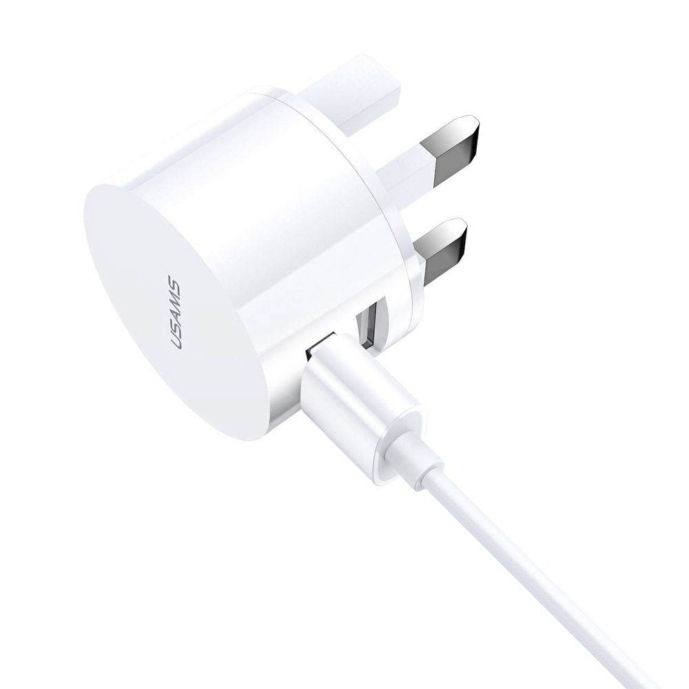 Ronde snellader voor mobiele telefoons, wandlader, dubbele usb-oplader, reislader.: Ch