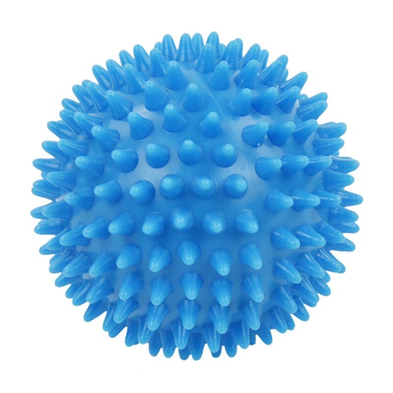 Spiky Massage Bal, 7.5Cm (Sky Blue) &amp; Squeeze En Flex Vinger Extension Trainer Therapie Stress Bal Training