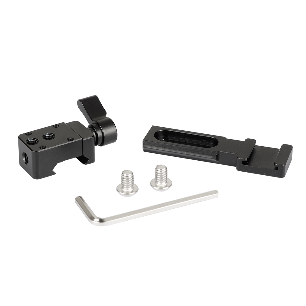 Hdrig Swat Rail Klem &amp; Koude Schoen Met Nato Rail Adapter &amp; 1/4 Schroef Voor Camera Kooi En Handgrepen