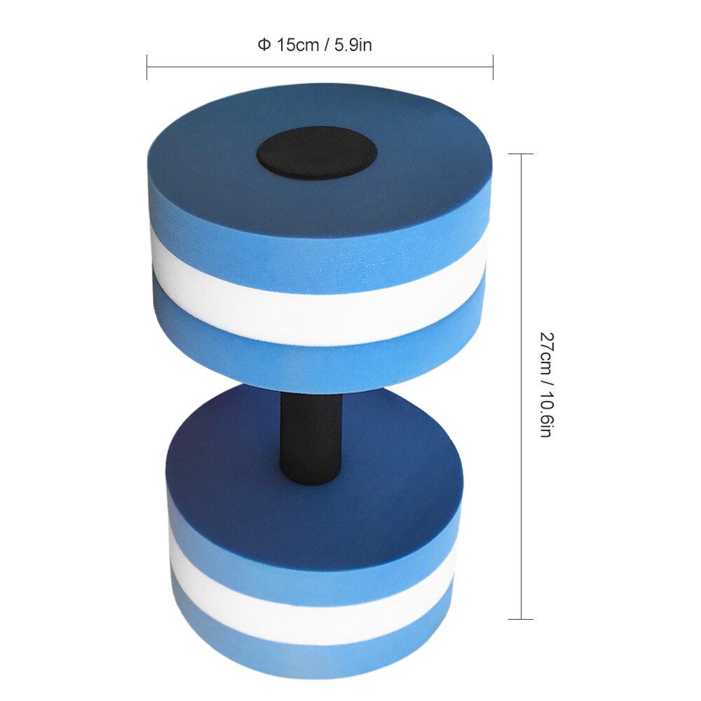 EVA eau mousse flottant haltère piscine eau poids aérobic flotteur automatique aquatique haltère pour l'eau Yoga Fitness