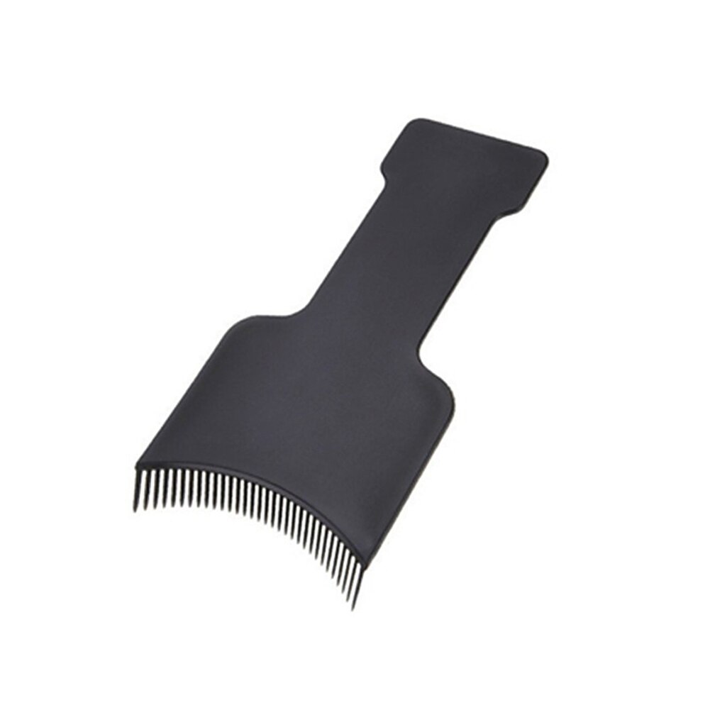 Pro Salon Plastic Hairdressing Dyeing Board DIY Long Hair Coloring Tint Coating Plate Pick Color Board Women's Dye Hair Brush
