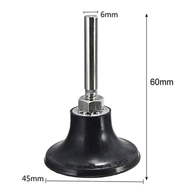 Sanding Discs Holder Quick Change Disc Adapter With 1/4 Inch Shank For Grinder Drill Driver