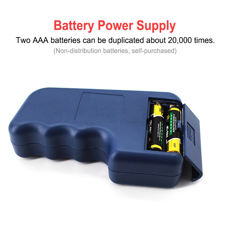 Handheld 125Khz RFID Copier Reader Writer Duplicator ID Card Copier RFID Cloner + 5pcs EM4305 Scrivibile RFID Card + 2pcs T5577 Telecomando