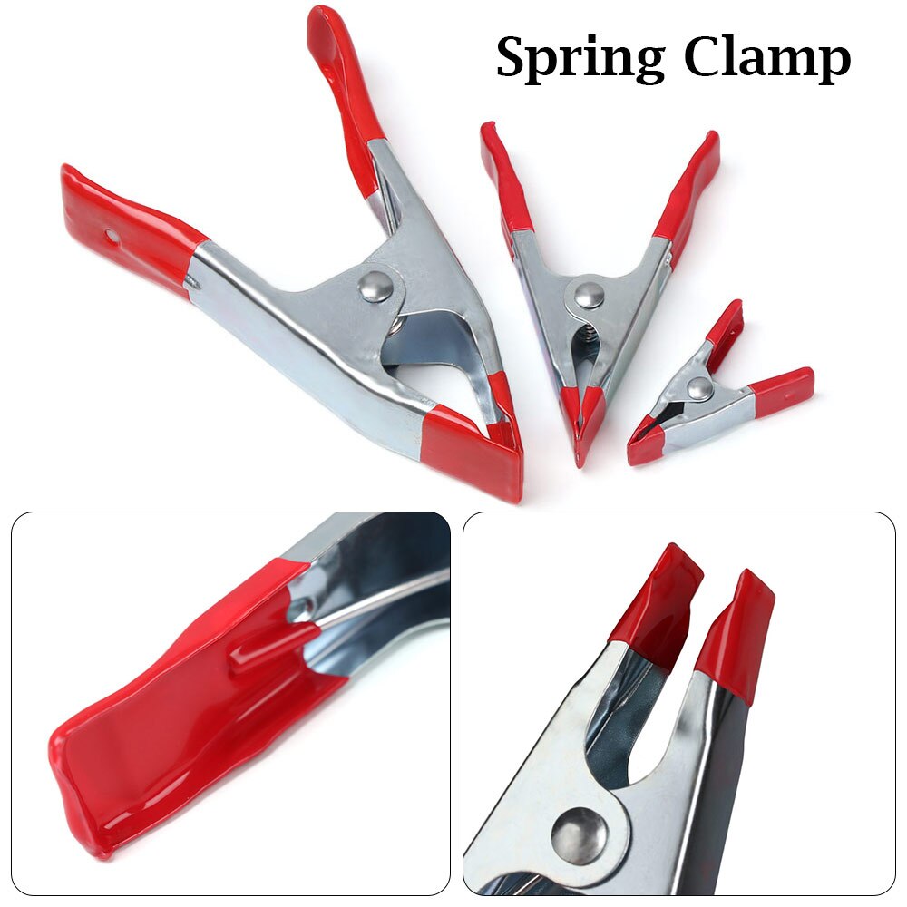 Metal Spring Clip 2"4"6" inch "A-shaped Powerful Woodworking Metal Spring Clamp For Carpentry Crafts Repair Hand Tool