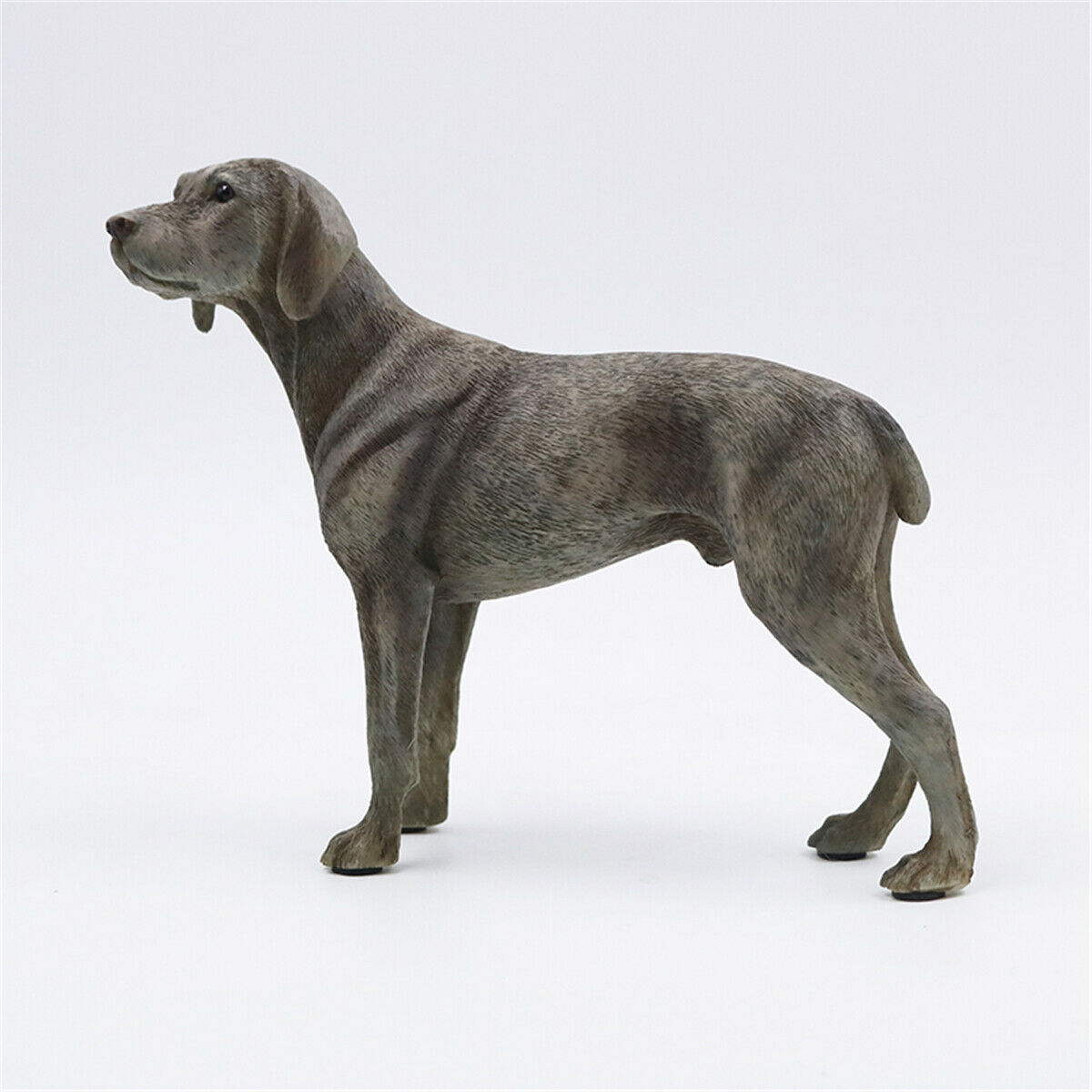 Jjm tysk weimaraner hund modell kjæledyr dyr figur leketøy samler dekorasjon pvc modell pedagogisk til låve voksne låve