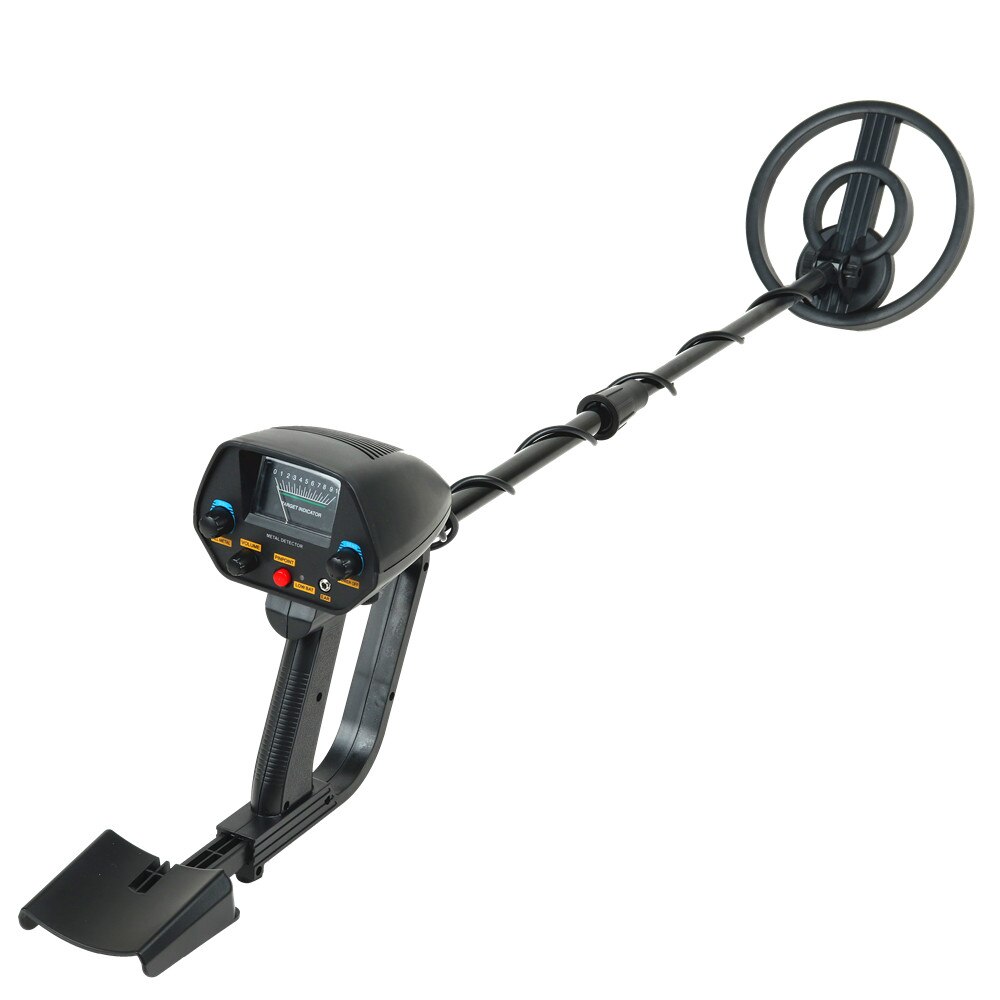 Détecteur de métaux souterrain MD4080 trésor or Digger MD-4080 LCD affichage haute sensibilité outil de recherche: Black MD-4080