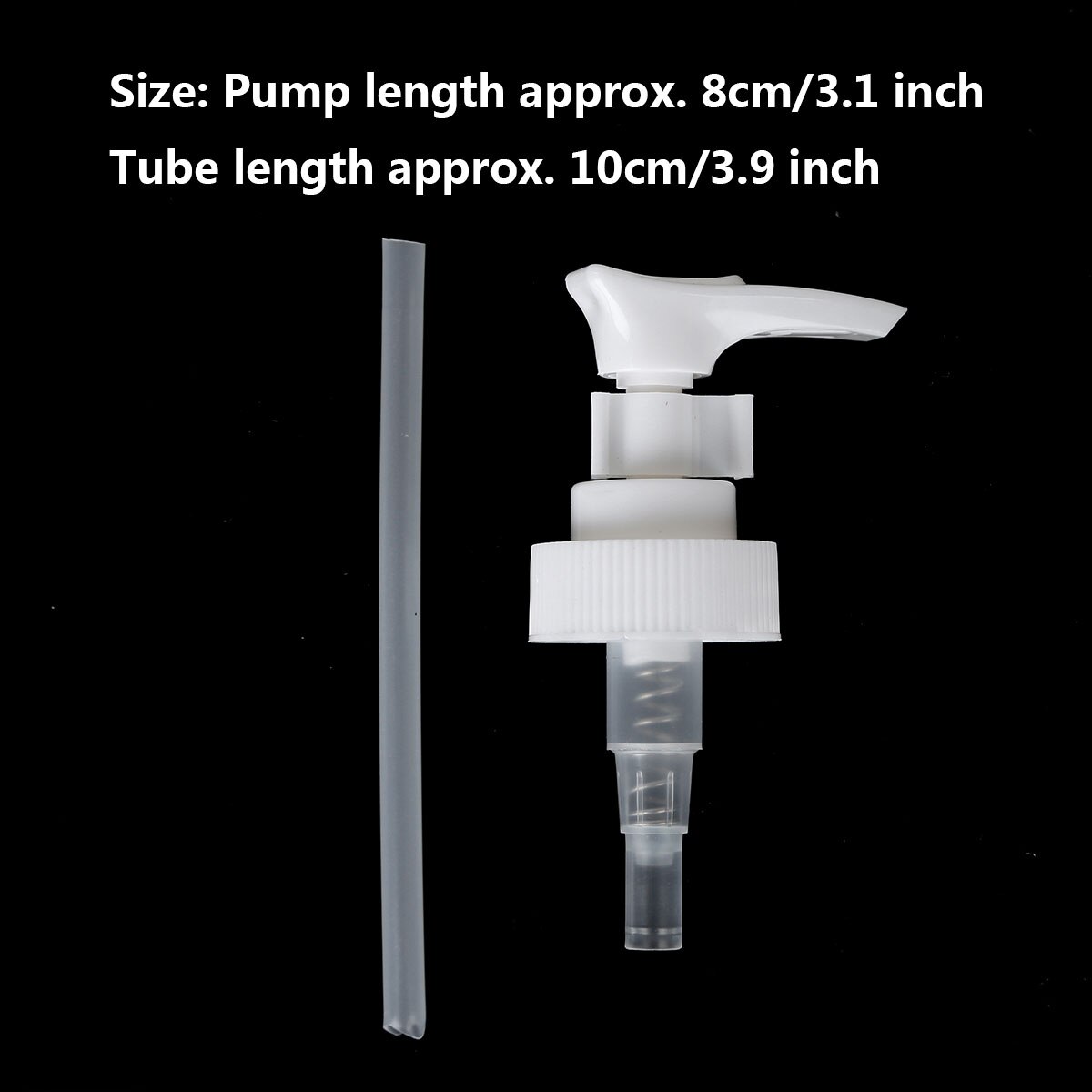 3/5 Press Style Dispenser Pumps 28/400 PP Plastic Lotion Soap Dispensing Pump with Tube Durable Bathroom Dispensador Accessories