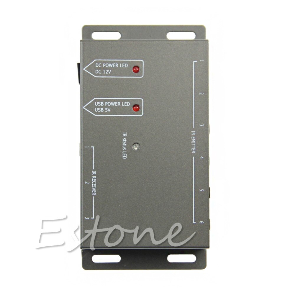 EU IR Remote Extender 8 Emitters 1 Receiver Infrared Repeater Hidden System Kit