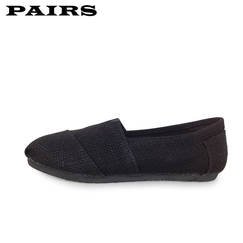 Spring Autumn Shoes Men Flat Shallow Loafers Hemp Shoes Fabric Male Casual Shoes Comfort Breathable Footwear zapatos de hombre