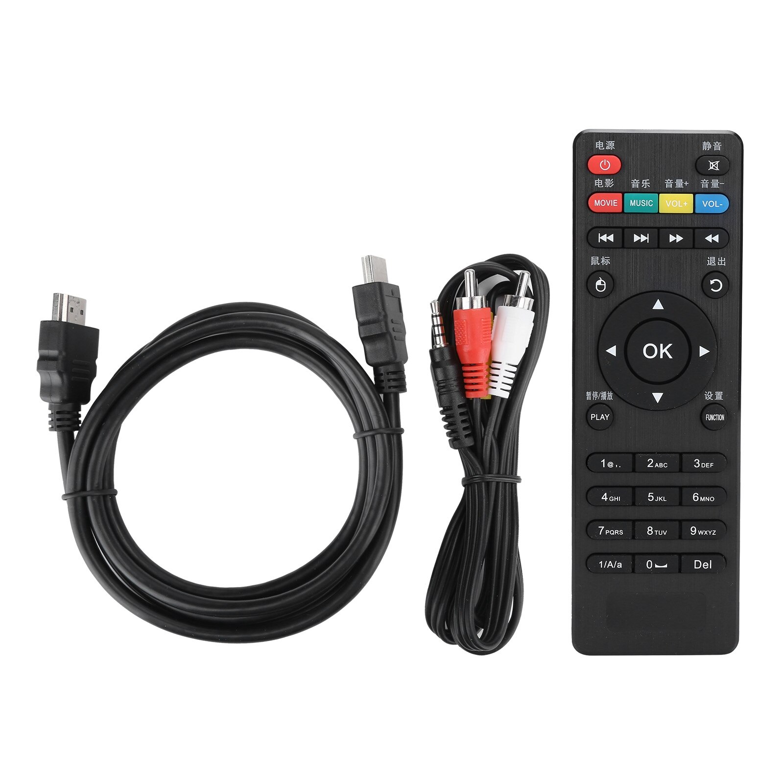 X6 Super High Definition 4K Digital Media Player HDMI-compatible Automatic/Loop Playback 100‑240VUK