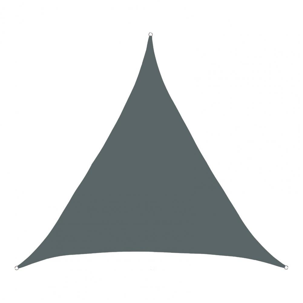 Dreieckiger sonnenschutz, wasserdicht und staubdicht, für garten, terrasse, pool, picknick, camping: Dunkelgrau