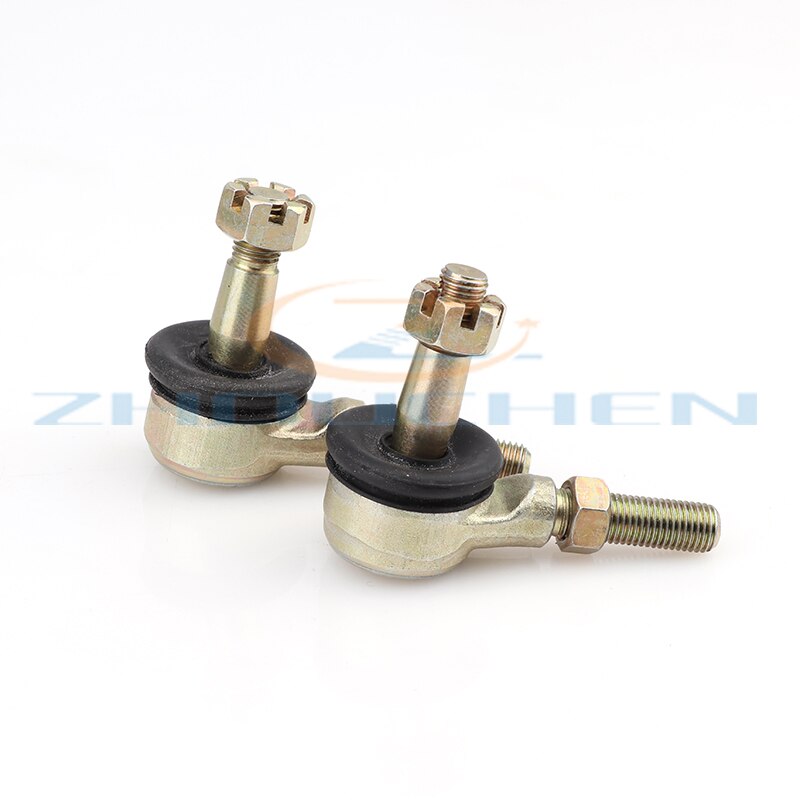 Haste de gravação para direção da mão esquerda e direita, 1 par m10, extremidades adequadas para yamaha banshee guerreiro yfb yfm raptor peças do atv 250 350 400