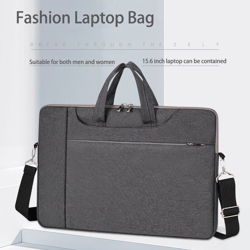 13 Inch Laptop Sleeve 14 Inchs Computer Case Notebook Pocket 15 6 Macbook Pouch Men's Portable Briefcase Waterproof Carry Bags