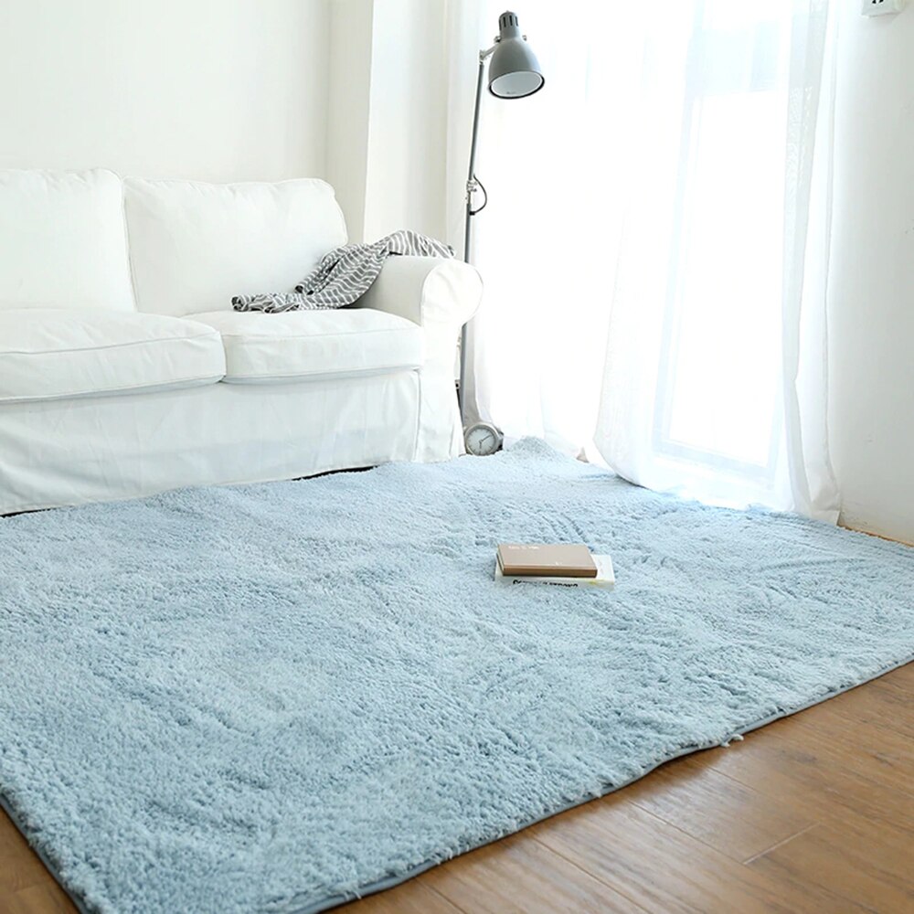 Living Room Carpet Bedroom Mat Soft Plush Tatami Mat Simple Baby Thicken Bedside Bed Front Bedroom Coffee Table Rug