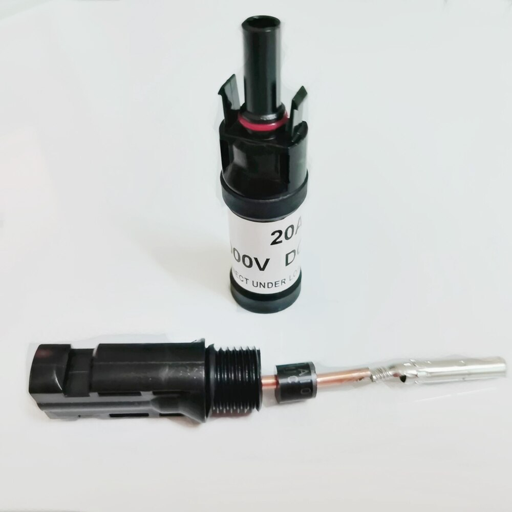 !30A 20A 15A 10A PV Diode solar Connector IP67 Waterproof For PV System Solar panel Parallel Connection protection