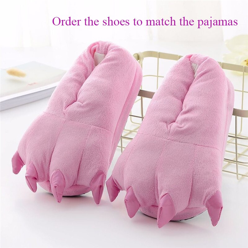 Animal Pig Kigurumi Onesie Adult Teenagers Women Pijama Pajamas Funny Flannel Warm Soft Pink Onepiece Night Home Jumpsuit