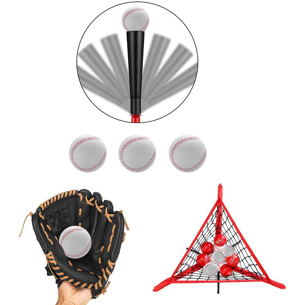 9 "Handgemaakte Baseballs Pvc Bovenste Rubber Innerlijke Zachte Baseball Ballen Softbal Bal Training Oefening Baseball Ballen