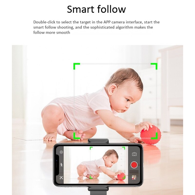 Clever Anhänger Gimbal 360 ° Rotierenden Automatische Gesicht und Objekt Verfolgung, praktisch Anhänger Gimbal Stabilisator