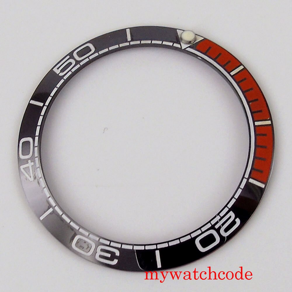 Ceramic Watch Bezel Insert Ring 38mm Fit For 40mm Men Watches Wristwatch Parts: NO.10