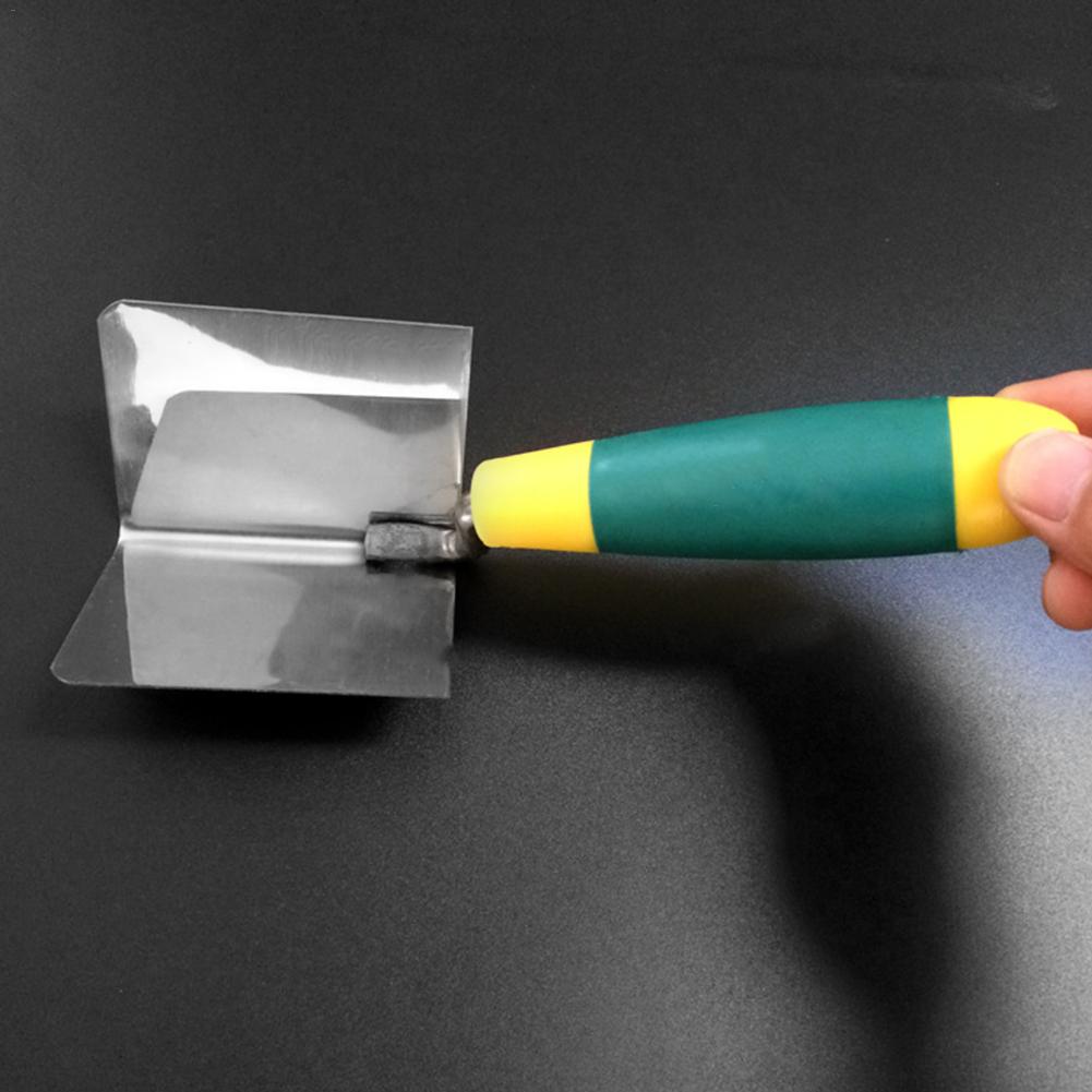 Trockenbau Ecke Werkzeug Schnübetreffend für Perfekte 90 Grad Ecke Hohe Klasse Edelstahl Sheetrock Ecke Kelle Ergonomischen Griff