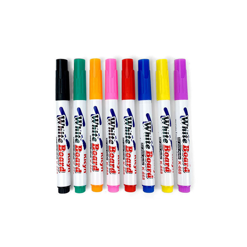 Marcadores mágicos que cambian el Color dibujo marcador de pizarra marcadores de tinta flotante suministros de pintura marcadores para niños pluma de fieltro YB001: Mezcla de color