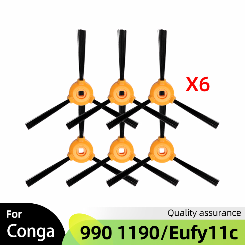 For Cecotec Conga Excellence 990 Conga 1190, Eufy RoboVac 11 11C, Ecovacs N79S Spare Parts Main Side Brush Hepa Filter Accessory: plum